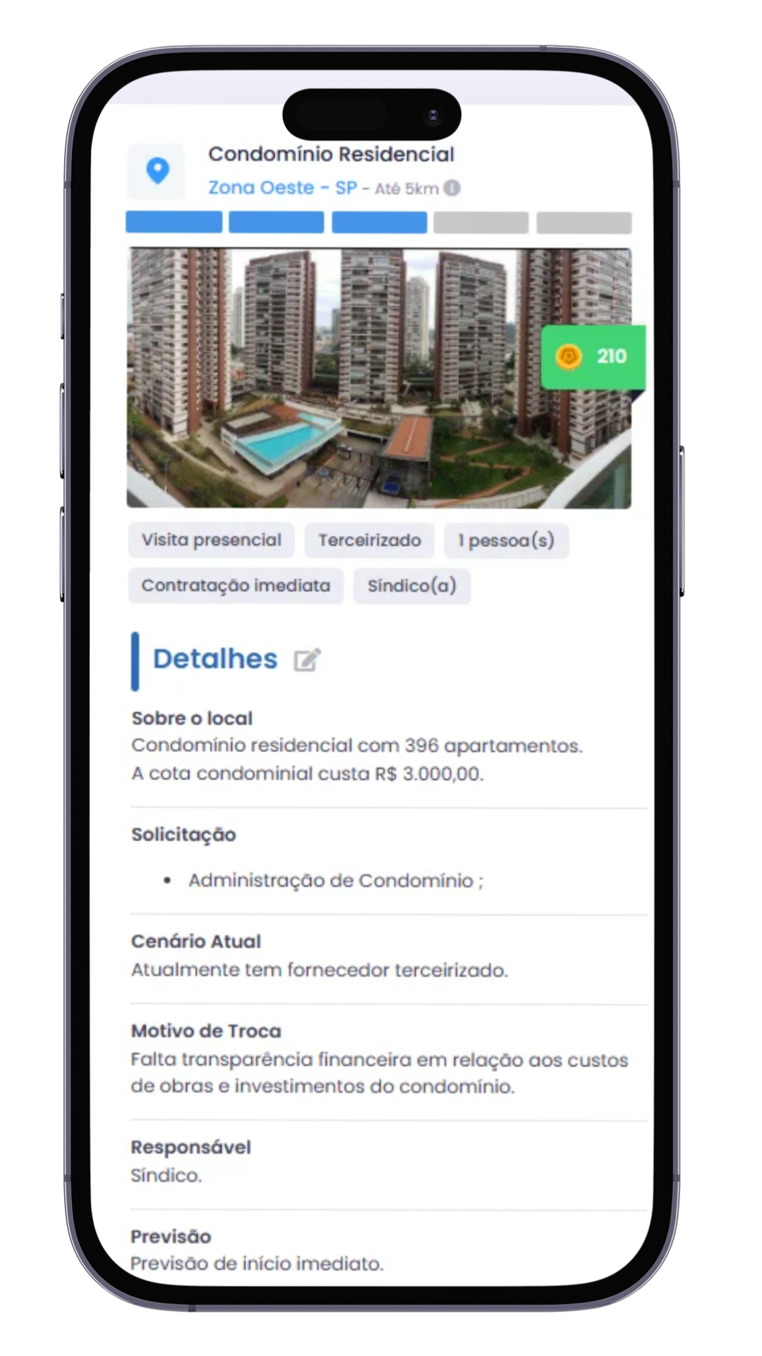 Oportunidade de cotação-administradora 1