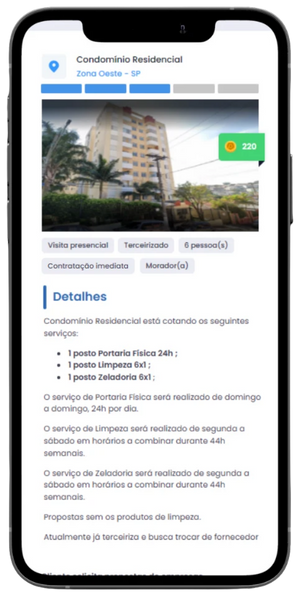 Oportunidade de cotação 1