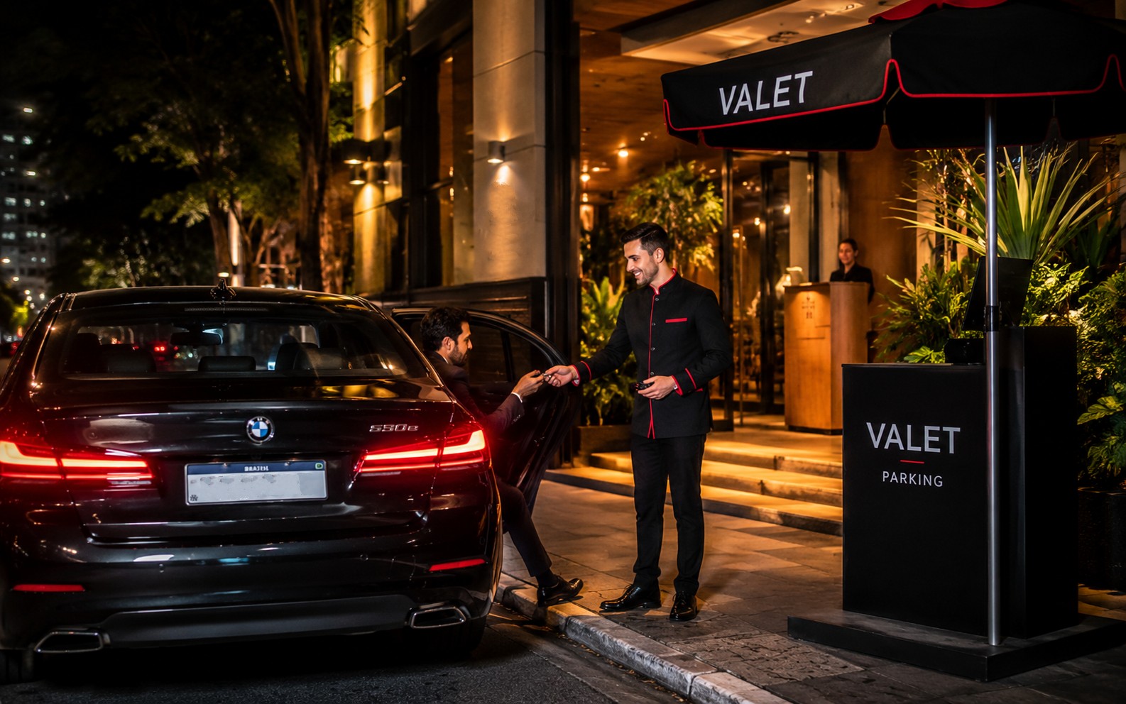 Serviço Valet Parking