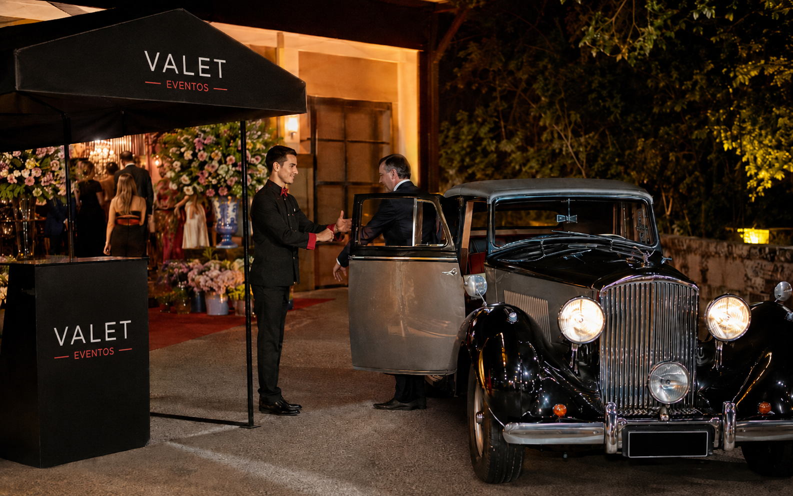 Serviço Valet para eventos